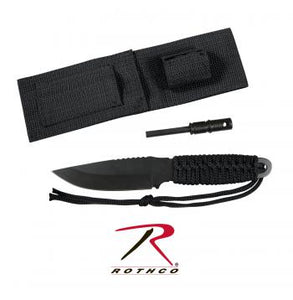 Rothco Paracord Knife With Fire Starter