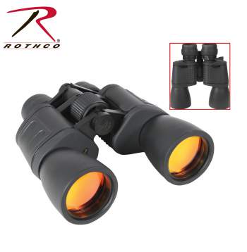 Rothco 8-24 x 50MM Zoom Binocular - Black