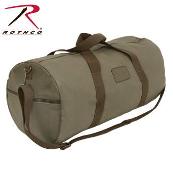 Rothco Two-Tone Shoulder Duffle With Loop Patch