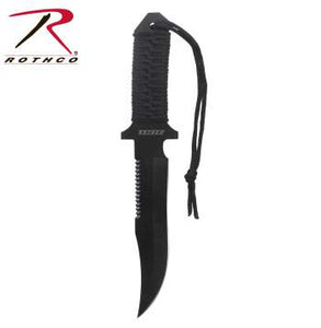 Rothco 7 Inch Paracord Knife with Fire Starter