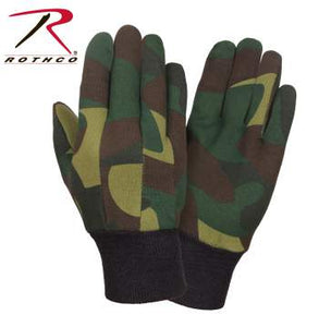 Rothco Camo Jersey Work Gloves