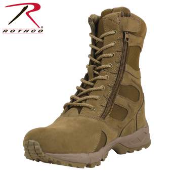 Rothco Forced Entry 8 Deployment Boots With Side Zipper