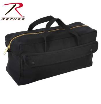 Rothco Canvas Jumbo Tool Bag With Brass Zipper
