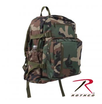 Rothco Woodland Camo Backpack