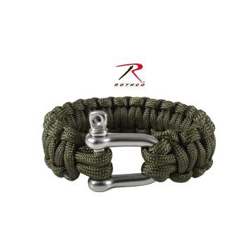Rothco Paracord Bracelet With D-Shackle