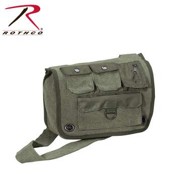 Rothco Vintage Canvas Venturer Survivor Shoulder Bag