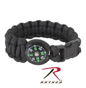 Rothco Paracord Compass Bracelet