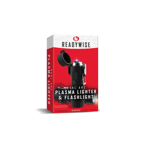 ReadyWise Plasma Lighter with Flashlight (Rechargable)